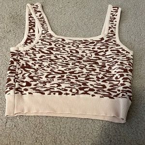 Cheetah print tank from Urban Outfitters. Size Small, true to size